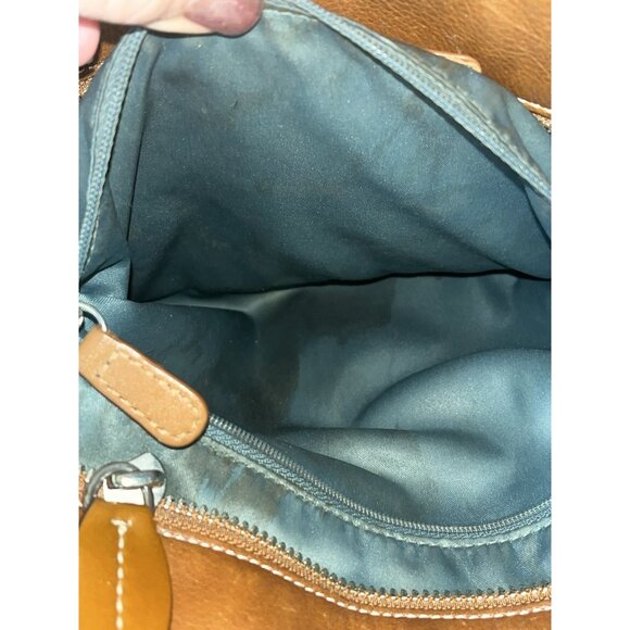 COACH Penelope Cream Pebbled Leather Tote Satchel Shoulder Bag Purse READ - Picture 4 of 16